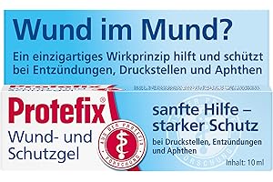 Protefix Wund & Schutz Gel – Sanfte Hilfe bei Druckstellen von Prothesen oder Zahnspangen – 10 ml Gel