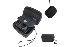 VOVMOEYA Etui na aparat cyfrowy do Canon G7X3/G7X2/G7X/SX740/SX730/SX720, RICOH GR4/GR3X/GR3/GR2/GR, Sony ZV-1F/RX100, Panasonic Lumix DC-TZ99/TZ90, Fujifilm X-HF1