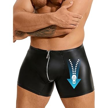 Boxershorts voor heren, 9 mannen, sexy, effen, ademend