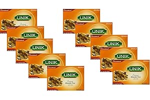 Unik Masala Tea Unsweetened 140g (Pack of 10) – Instant Masala Tea Pre-Mix Powder