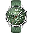 OnePlus 2R Watch with Wear OS 4 by Google, Snapdragon W5 Chipset, Up to 100 Hours of Battery Life, 1.43 Inch AMOLED Display, Sports Mode Over 100, Dual Frequency GPS, Green