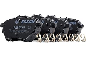 Bosch BP1711 Plaquettes de frein - Essieu arrière - certification ECE-R90-1 jeu de 4 plaquettes