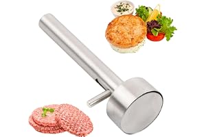 1 st Falafel-portionskopa, Falafelmakersformare, Falafel Maker spade av rostfritt stål, hamburgerpress Patty Maker för läckra