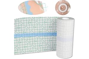 Rayyl Vendaje para Tatuajes 15cm x 2m, Vendaje Transparente Impermeable Second Skin Protection para Tatuajes Apositos Adhesivos Impermeables para Deportes NatacióN Ducha