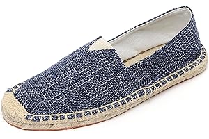 Altxic Herren Comfort Canvas Slip auf Espadrilles Flat