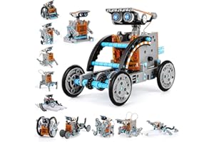 AEUZWR Robot Solar, 13 en 1 Robot Juguete Niño Maqueta Coche Juegos de Construcción Robótica Educativa al Aire Libre Experiencias Científicas Regalo para Niño Niña 10 11 12 13 14 Años