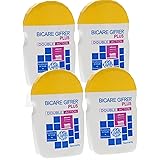Gifrer Bicare Plus Double Action Bicarbonate de Soude + Bromélaïne - Lot de 4 x 60 g