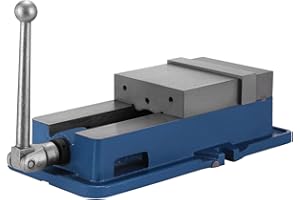 FORAVER Milling Machine Vice 6 Inch Jaw Width Accu Lock Down Vise 150MM Heavy Duty Precision Milling Vice Drill Press Vise Milling Drilling Machine Bench Clamp Clamping Vice (6")