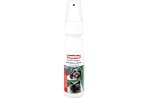 BEAPHAR - Entfilzungs- Und Kämmhilfe Spray - Für Hunde Und Katzen - Zum Kämmen Und Entfilzen - Erleichtert Das Frisieren - Mit Mandelöl - Feiner Pumpzerstäuber - 150ml