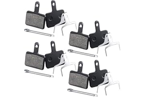 Zonon - 4 pares de pastillas de freno para bicicleta TRP Tektro Shimano Deore Br-M575 M525 M515 T615 T675 M505 M495 M486 M485 M475 M465 M447 M446 M445 M416 M415 M395 M375 M315 M355 C601 C501s