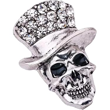 Produktbild von Vintage Brosche Mit Strass In Silber Und Gold Aus Den