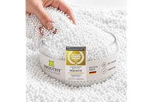 SMOOTHY® EPS-Pärlor Bönsäck Refill 200 L – Låg Lukt, Tillverkad i Tyskland