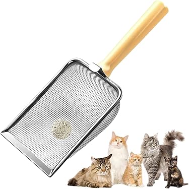 Riga Scoopy - Pala Per Lettiera Gatti Con Impugnatura Antiscivolo - Foto 7