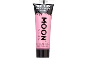 Moon Glow - 12ml Neon UV Face & Body Paint - Pastel Pink