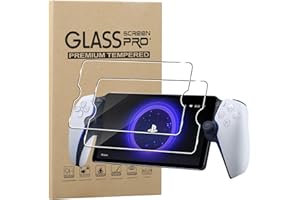 MEMELOKA Verre Trempé pour Sony Playstation Portal, 2 Pièces 9H Dureté [Anti-Rayures][sans Bulles][Haute définition][Facile à Installer] Protection écran pour Sony Playstation Portal