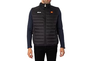 Ellesse Herren Bardy Gilet, Black