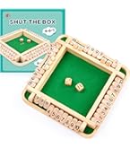 Gioco In Legno Shut The Box Doppio – Goki 56897, Per Due Giocatori, Dai 6 Anni In Su - 5