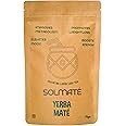 SOLMATÉ Yerba Maté – Energy Drink | Natural Weight Management & Focus Booster | Hot & Cold Brew | Unsmoked Loose Leaf
