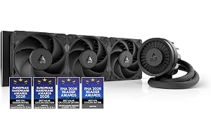 ARCTIC Liquid Freezer III Pro 360 - AIO CPU-Kylare, 3 x 120 mm Vattenkylning, 38 mm Element, PWM-Pump, VRM-Fläkt, AMD AM5/AM4