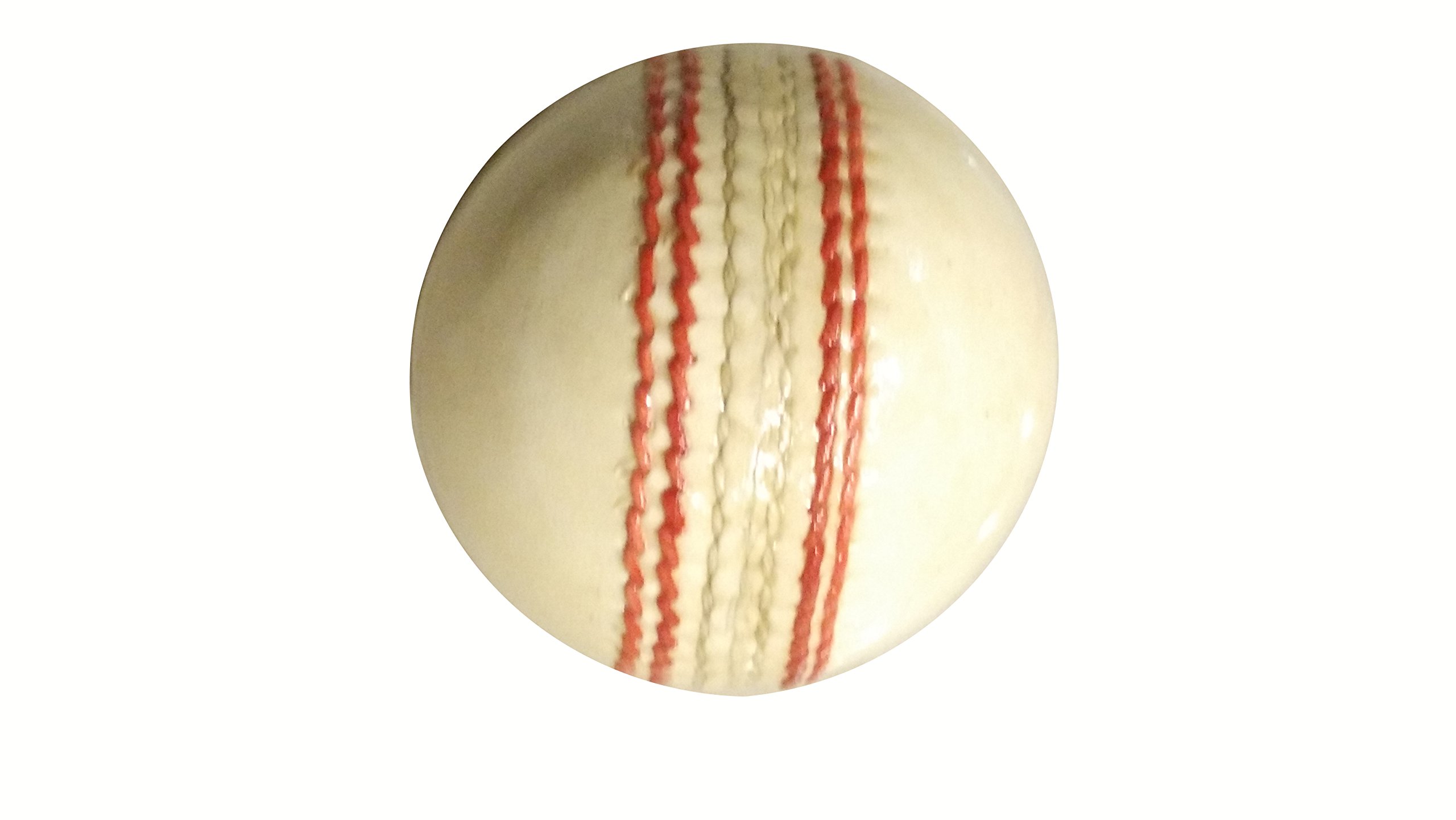 RAISCO Bw01 Leather Cricket Ball, Size Club, (White) - Image 3