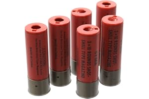 BEGADI Ersatz Shells Sport + Franchi + Cyma Airsoft/Softair Shotgun Serie, rot -6er Pack-