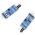 Easy Electronics 2 Pcs IR Proximity Sensor for line follower and Obstacle sensing Robots - IR Sensor