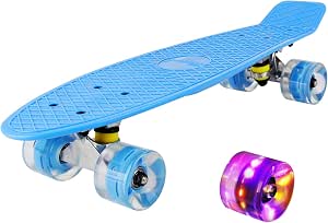 Mini Skateboard Little Boards Skateboard Für Kinder Ab 3 Jahren - Komplettboard Aus 7-lagigem Ahorn, 6.5 Größe Skateboard Ab 3 Jahre