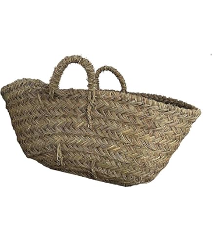 SWANEW Bolsas De Fieltro De 2 Piezas Cesta De Fieltro Para Leña