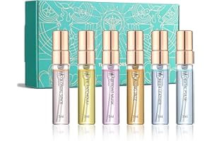 LMDGDS Time Echoes Duftset, Langhaltende Düfte Proben Geschenkset Unisex | Parfum Set mit 6 Varianten in edelbox