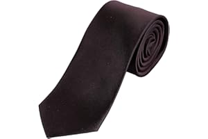 DonDon Cravatta uomo 7 cm classica fatta a mano per il lavoro o occasioni speciali