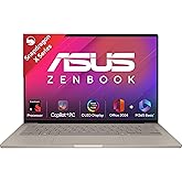 ASUS Zenbook A14 OLED (2025),Qualcomm Snapdragon X, 16GB,512GB, 14"(35.6 cm), 32hrs Battery Life*, Windows 11,MSO 2024,M365 Basic-1yr, Metal Body,UX34