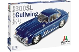 Italeri 3645 Mercedes Benz 300SL Gullwing Scala 1:24, modellismo, Model Kit, Automobili, plastica