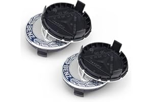 GagAlu Radnabendeckel, 4 Stück Radnabenabdeckung 75 MM, Nabendeckel 75MM, mit 3 Verdickten Schnallen, ABS Nabenkappen JANDH