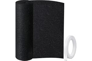 EATBALE Almohadilla de filtro de carbón cortada a medida para filtros de aire La hoja de carbón se adapta a purificadores de aire Filtros de aire acondicionado Piezas de repuesto 16 x 48 pulgadas