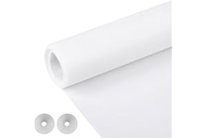 JSDOIN Fly Screens for Windows 120cm x 250cm with 7.5m Velcro Universal Fiberglass Window Screen Insect Mesh High Density Door and Window Fly Screens for Keep Bugs/Flys/Mosquitoes Outut