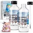 Air Dry Clay Glaze - 200ml High Gloss Polymer Clay Varnish & Sealant - Waterproof, Scratch Resistant, Non-Toxic Glossy Finish for Air Dry Clay, Polymer Clay, Ceramics, Sculptures & DIY Crafts