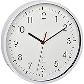 TFA Dostmann 60.4512.01 Timeline MAX - Orologio radiocontrollato, bianco
