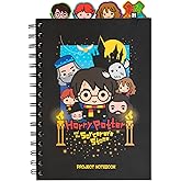 Grupo Erik Harry Potter Notebook A5 | Notebook with dividers, A5 dotted notebook for notes, school supplies and stationery, w