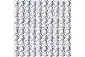 NANAXAGLY Upholstery Tacks Nails 100 Pcs 7/16" Head Diameter Antique Brass Daisy Furniture Nails, for Sofa, Chair, Bed Antique, Crafts, Decorative Painting (Silver)
