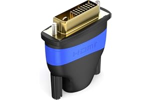 KabelDirekt – Adaptador HDMI a DVI (High Speed, soporta Full HD 1080p, para conectar Dispositivos DVI y HDMI)