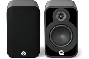 Q Acoustics 5020 Noir Mat - Enceinte Bibliothèque (la paire)