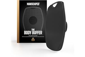 ‎MANSCAPED MANSCAPED® The Body Buffer Premium-Silikonwäscher zum Pflegen, Reinigen und Peelen Ihrer Haut – schäumende Borsten mit ergonomischem, rutschfestem Griff, leicht zu reinigen