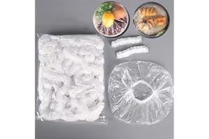 300 st engångsskålskydd, konserveringslock, engångsskålskydd, matskydd, stretchkant, flexibel förvaringsförpackning för förvaringsbehållare, plastlock för engångspåsar för hushåll