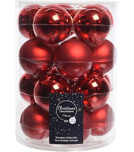 Glazen kerstbal | Bordeauxrood met krul | 8 cm | It's all about Chr