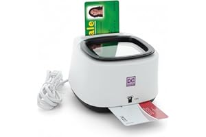 VENTALIA DC300 Pro Lecteur 4 en 1 QRCODE NFC 2 Fentes Carte Vitale et CPS Sesam Vitale, Plug and Play, Pas de Driver à Installer, Connexion USB