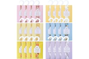 CZDTQ 24 Pack Wardrobe Fresheners,Scented Drawer Liners,Wardrobe Scent Bags,Drawer Fresheners,Natural Room Fresheners,For Home Drawers Closets Room Wardrobe Bathrooms(Sachets With Hanging)