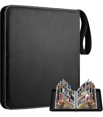 Classeur Cartes 960 Places – Album Premium Avec Fermeture Zip Pour MTG, Cartes Sportives, TCG - 2