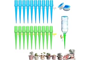 REIOANAOK Kit per Irrigazione a Goccia Regolabile, 22 Pezzi Irrigazione Automatica delle Piante, Sistema Di Irrigazione Regolabile, Irrigazione Goccia Automatica, per Dispositivo Vasi da Interno ed Esterno