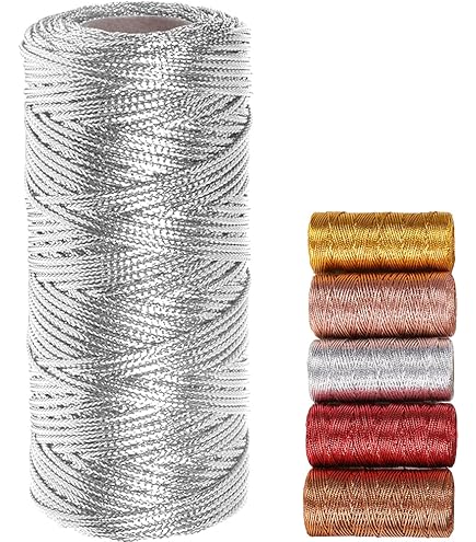 Metalen koord, goudkleurig, decoratief, goudkleurig, 1 rol, 100 m, gouddraad, Kerstmis, voor doe-het-zelf, handwerk, decoratie, knutselen, gevlochten, verpakking, geschenken, maken van sieraden (rood Metalen koord, goudkleurig, decoratief, goudkleurig, 1 rol, 100 m, gouddraad, Kerstmis, voor doe-het-zelf, handwerk, decoratie, knutselen, gevlochten, verpakking, geschenken, maken van sieraden (rood