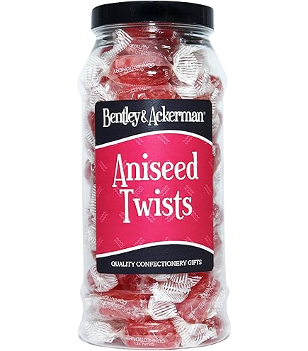 ANISEED TWISTS Stockleys INDIVIDUAL Wrapped SWEETS Portion ANISEED Flavoured Uk - View #5